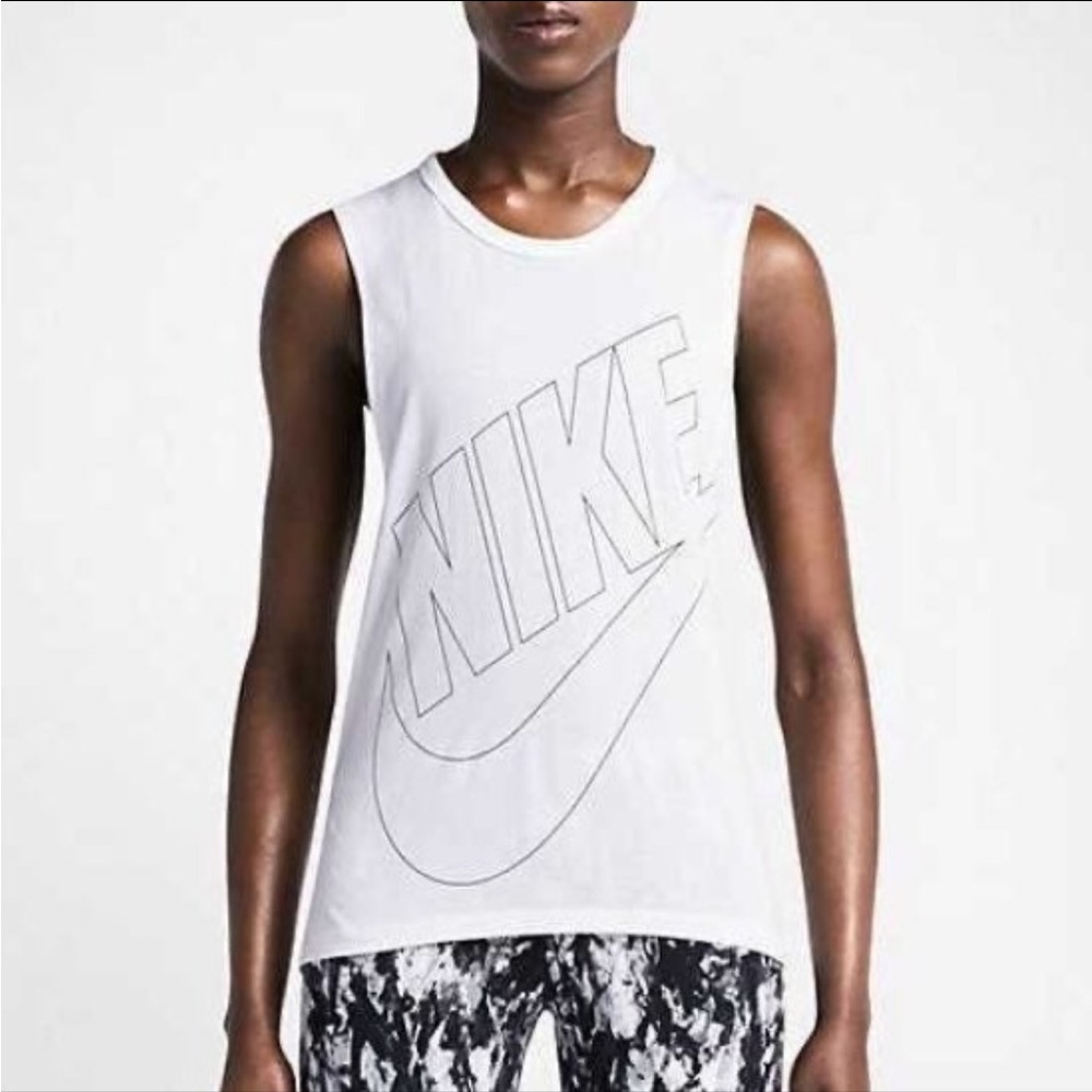 Nike Outline Muscle Tank Top Small